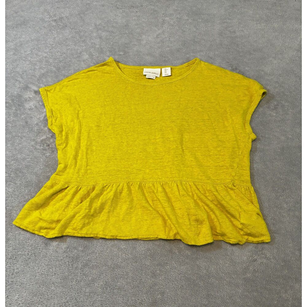 Cynthia Rowley 100 % Linen Blouse